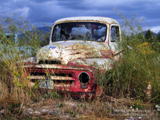 old and rusty vehicles - evolutionary designs