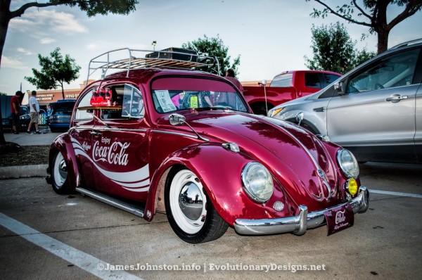 Random Picture of the Week #73: Coca Cola VW Bug Spotted at the Sachse, Texas Cars Under the Stars Car Show