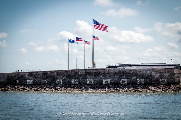 Flags Over Fort Sumter