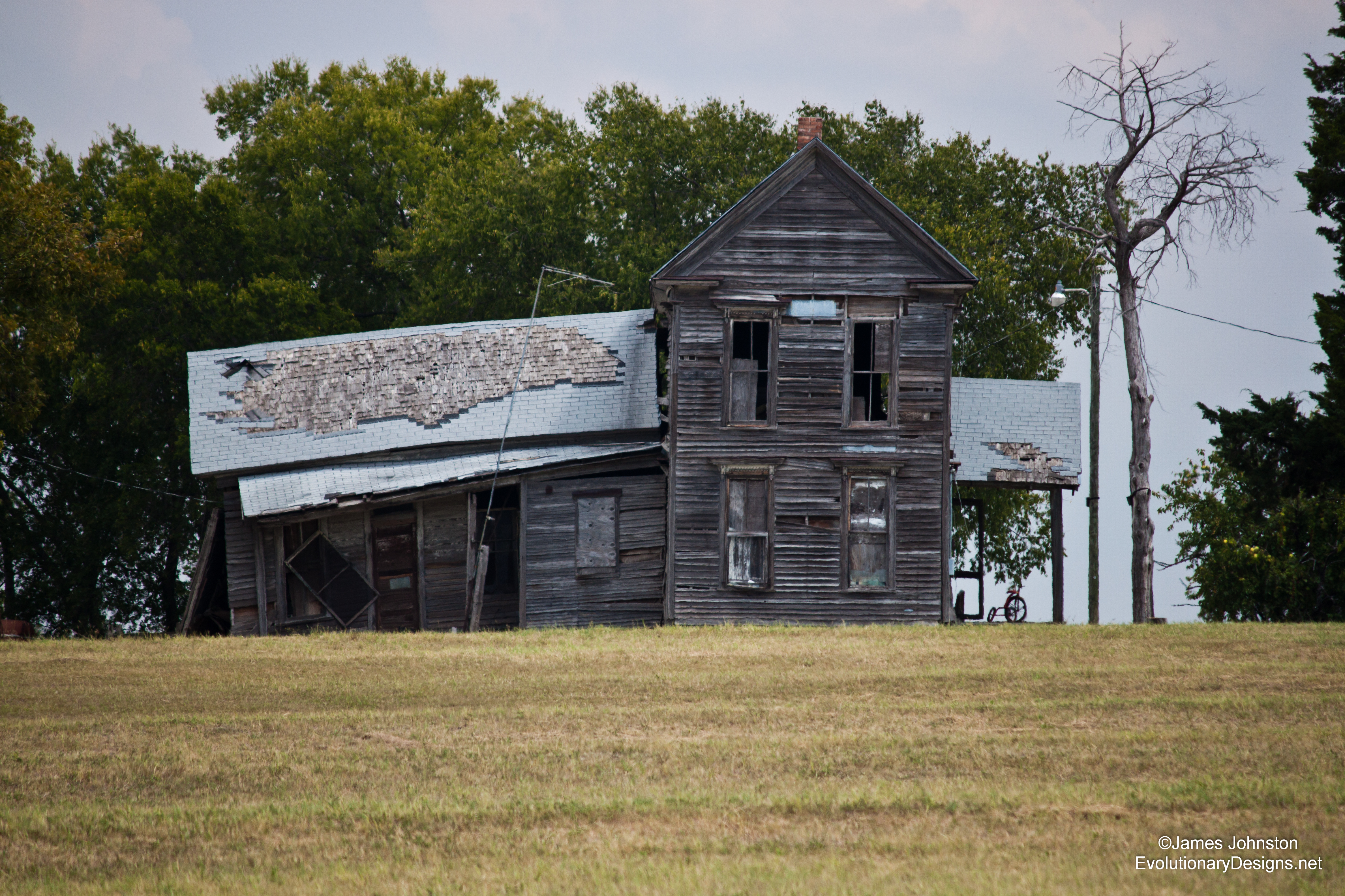 abandoned klutts family farm house 1
