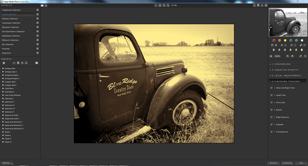 Topaz B&W Effects 2.1 | Evolutionary Designs